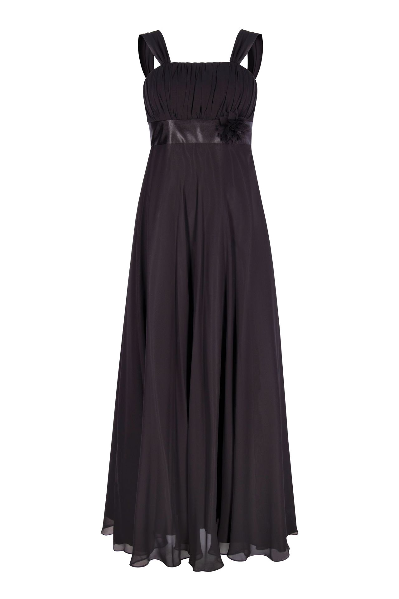 Girls-Chiffon-Kleid, lang