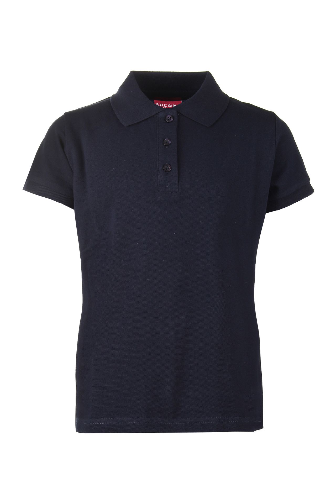 1/2-Arm-Girls-Pique-Polo