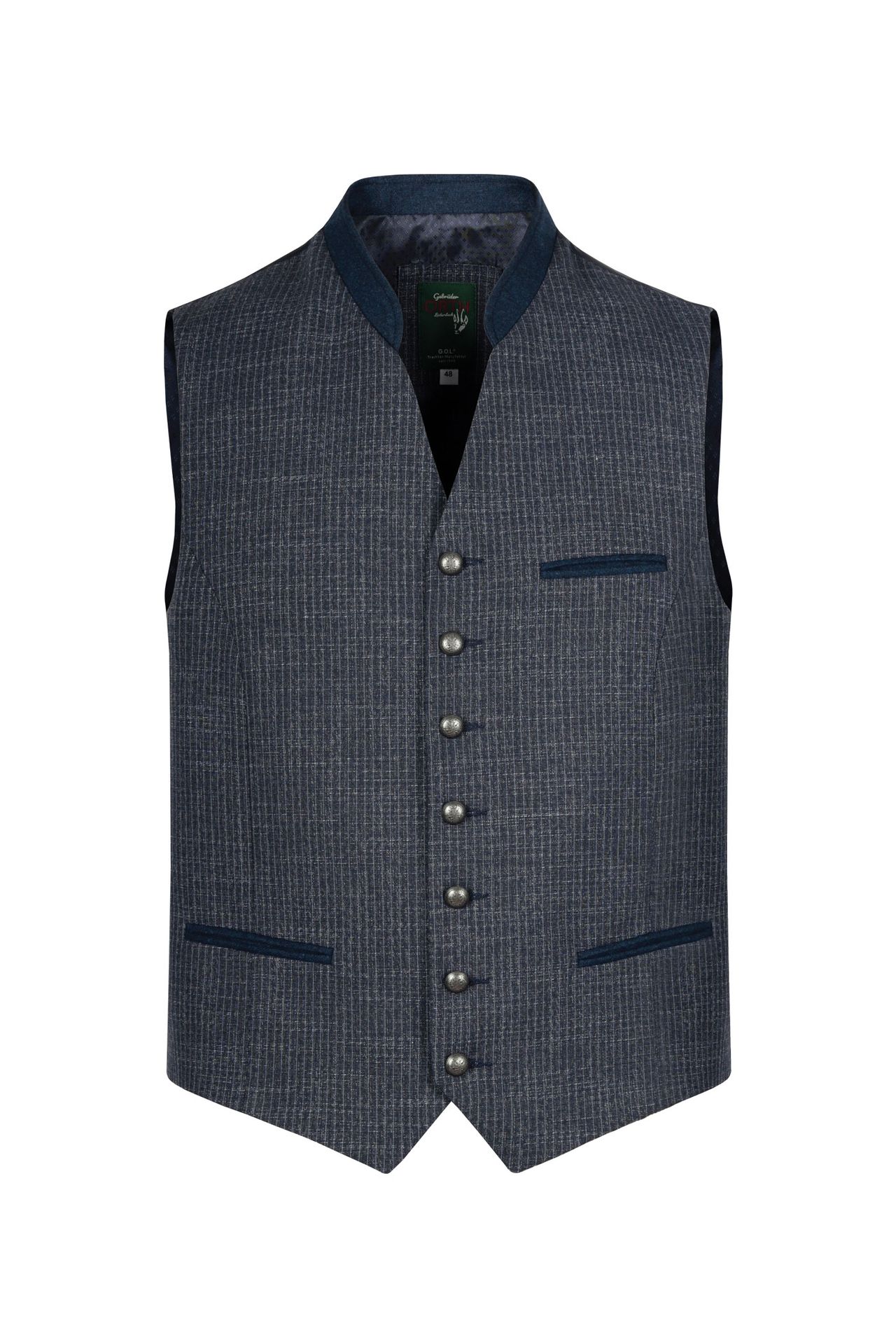 Streifen-Trachtenweste