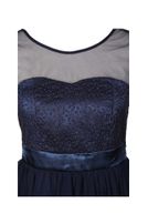 Girls-Chiffon-Kleid mit Stola