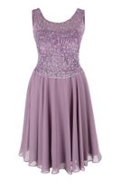 Girls-Chiffon-Kleid mit Stola