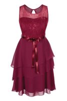 Girls-Chiffon-Kleid