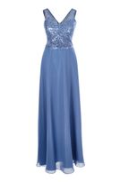 Girls-Chiffon-Kleid, lang