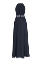 Girls-Chiffon-Kleid, lang