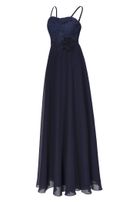 Girls-Chiffon-Kleid, lang