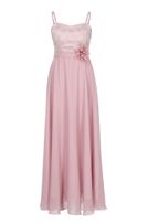 Girls-Chiffon-Kleid, lang