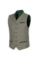 Jacquard-Trachtenweste