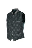 Jacquard-Trachtenweste