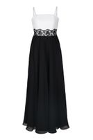 Girls-Chiffon-Kleid, lang