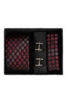 SET: Krawatte/Tuch/M-Knöpfe